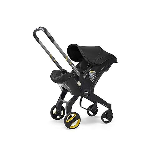  Doona Car Seat & Stroller, Nitro Black - All-in-One Travel System