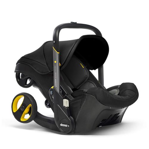  Doona Infant Car Seat & Latch Base  Car Seat to Stroller  Nitro Black  US Version