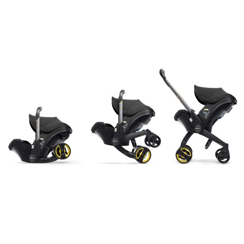  [아마존베스트]Doona Infant Car Seat & Latch Base - Nitro Black - US Version