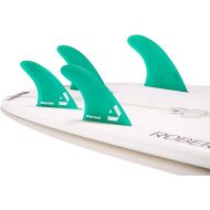 Visit the DORSAL Store DORSAL Surfboard Fins Hexcore Quad Set (4) Honeycomb FUT Base Green