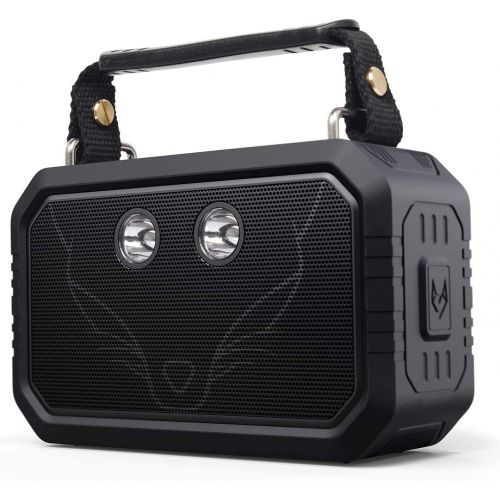  [아마존베스트]DOSS Wireless Portable Bluetooth Speakers with Waterproof IPX6, 20W Stereo Sound and Bold Bass, 12H Playtime, Durable for Phone，Tablet, TV, Gift ideas-Black