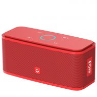 DOSS SoundBox Bluetooth Speaker, Portable Wireless Bluetooth 4.0 Touch Speakers with 12W HD Sound and Bold Bass, Handsfree, 12H Playtime for Phone, Tablet, TV, Gift Ideas[Red]
