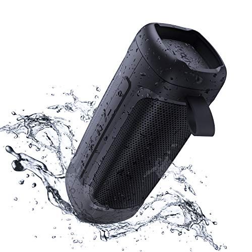  Bluetooth Speaker, DOSS Portable Wireless Bluetooth Speaker with 24W Powerful Sound, Rich Bass, IPX6 Waterproof, Wireless Stereo Pairing, 20H Playtime, Waterproof Speaker for Outdo
