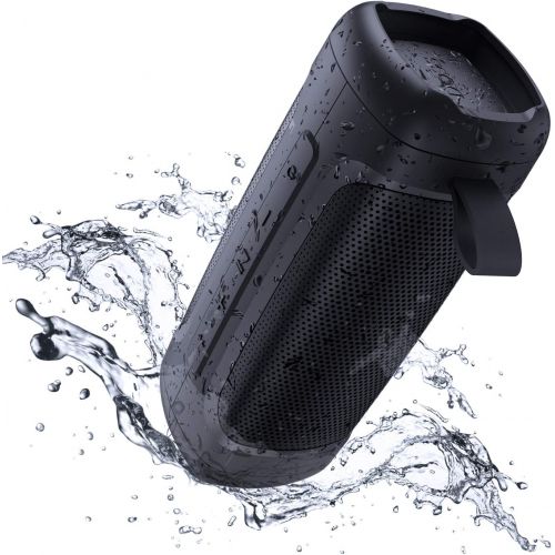 Bluetooth Speaker, DOSS Portable Wireless Bluetooth Speaker with 24W Powerful Sound, Rich Bass, IPX6 Waterproof, Wireless Stereo Pairing, 20H Playtime, Waterproof Speaker for Outdo