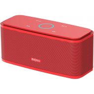 [아마존베스트]DOSS SoundBox Touch Portable Wireless Bluetooth Speakers with 12W HD Sound and Bass, 20H Playtime, Handsfree, Speakers for Home, Outdoor, Travel-Red