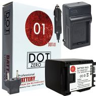DOT-01 Brand Canon XA35 Battery and Charger for Canon XA35 Camera and Canon XA35 Battery and Charger Bundle for Canon BP820 BP-820