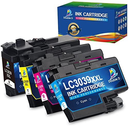  DOUBLE D Compatible LC3039 Ink Cartridges Replacement for Brother LC3039 LC3039XXL LC-3039BK LC3037 LC3037BK LC-3037XXL,Work for Brother MFC-J5945DW MFC-J6945DW MFC-J5845DW MFC-J65