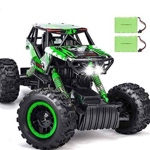  DOUBLE E RC Car 1:12 Remote Control Car Monster Trucks with Head Lights 4WD Off All Terrain RC Car Rechargeable Vehicles