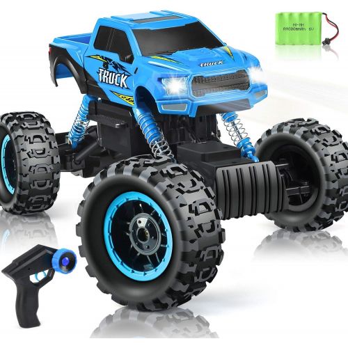  DOUBLE E RC Car Newest 1/12 Scale Remote Control Car, 2.4Ghz Off Road RC Trucks with Rechargeable Battery Dual Motors Off Road RC Truck Play Electric Toy Car High Speed Racing Car for All A