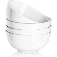 [아마존핫딜][아마존 핫딜] DOWAN 29 Ounce Porcelain Soup and Cereal Bowls, 4 Packs, White