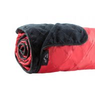 DOWN Outdoor Camping Blanket Rainproof and Windproof! XL Stadium Blanket with Soft Fleece Material Keeps You Warm & Dry - Picnic Blanket Has Carrying Bag for Easy Storage & 1 Paracord S