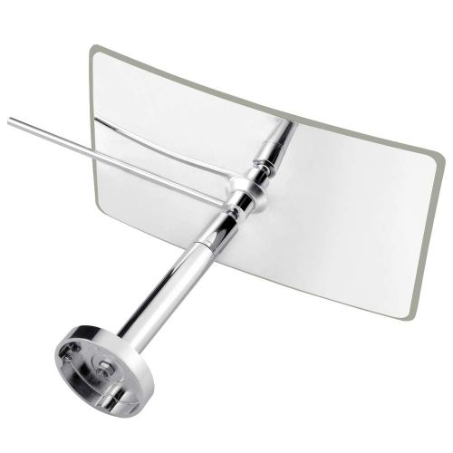  DOWRY Rectangular Vanity Mirror with 3X Magnification,Made of 304 stainless steel, Polished Chrome 2234 (3x Magnification, Chrome)