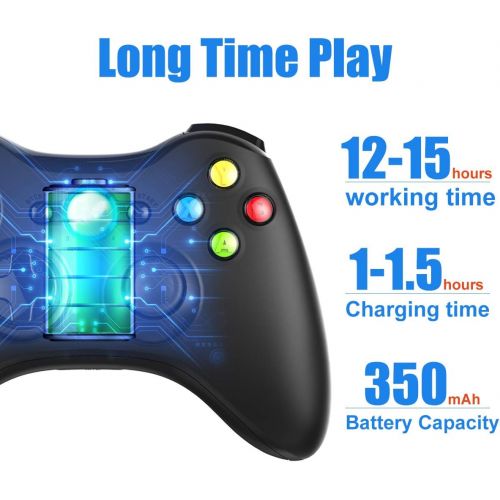  [아마존 핫딜] Wireless Game Controller, DOYO Rechargeable Bluetooth Remote Dual Vibration Mobile Gaming Gamepad Compatible for PC/Xinput / PS3 / Android with Fire Trigger Button Mobile Phone Hol