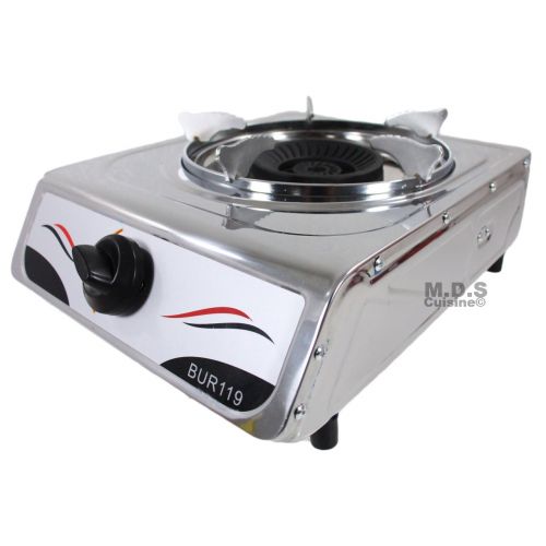  DOZYANT M.D.S Cuisine Cookwares Stove Single Burner Propane Gas Stainless Steel Portable Camping Outdoor