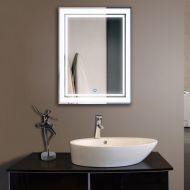DP Home Vertical LED Bathroom Silvered Mirror with Touch Button/24 Inch x 32 Inch (DK-OD-CK160)
