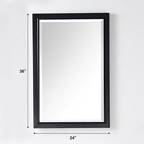  DP Home Textiles 24 x 36 In vertical or horizontal Bathroom Decor Mirror with White Frame (E-6000-WM)