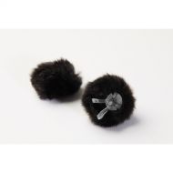 DPA Microphones AIR1 Universal Miniature Fur Windscreen (2-Pack, Large, Black)