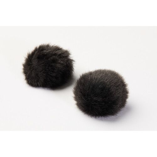  DPA Microphones AIR1 Universal Miniature Fur Windscreen (2-Pack, Large, Black)