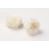 DPA Microphones AIR1 Universal Miniature Fur Windscreen (2-Pack, Large, Off-White)