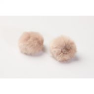 DPA Microphones AIR1 Universal Miniature Fur Windscreen (2-Pack, Small, Beige)