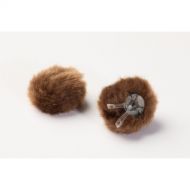 DPA Microphones AIR1 Universal Miniature Fur Windscreen (2-Pack, Large, Brown)