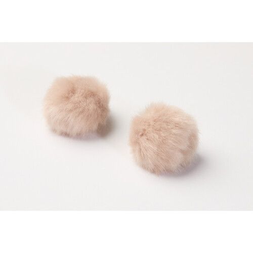  DPA Microphones AIR1 Universal Miniature Fur Windscreen (2-Pack, Large, Beige)