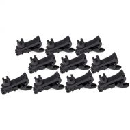 DPA Microphones 4-Way Clip for Microphones (10-Pack, Black)