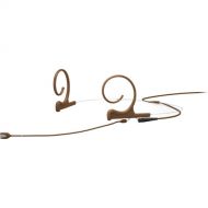 DPA Microphones Core 4166 Slim Omni Flex Headset Mic, 90mm Boom with MicroDot (Brown)