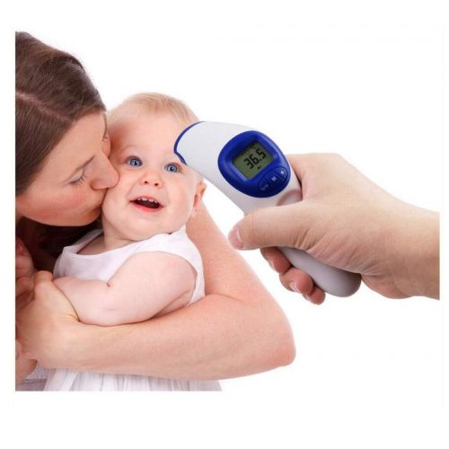  DPPAN Forehead Thermometer, Professional Infrared Baby Thermometer,No Touch Digital Thermometer Suitable for Baby, Infant, Toddler and Adults,White