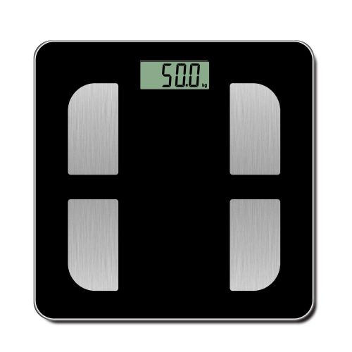  DQIDH Digital Bathroom Scales Bluetooth Scales Human Scales Fats Water Electronic Scales Scales Health Weight Scales Non-Slip,Black