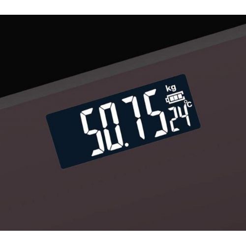  DQIDH Home Electronic Scale Classic Weight Scale Electronic Body Scale Adult Health Human Body Weighing Backlight Display Ultra-Thin,Red