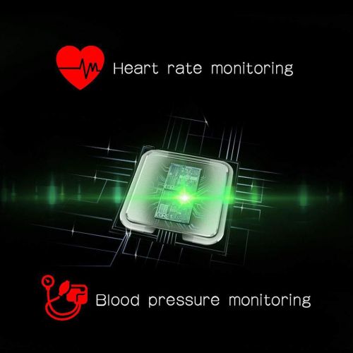  DQMSB Heart Rate Blood Pressure Blood Oxygen QQ WeChat Movement Step Sleep Monitoring Smart Bracelet