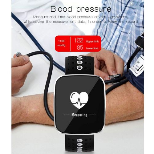  DQMSB Heart Rate Blood Pressure Blood Oxygen QQ WeChat Movement Step Sleep Monitoring Smart Bracelet