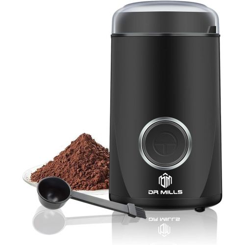  DR MILLS DM-7441 Electric Dried Spice and Coffee Grinder, Blade & cup made with SUS304 stianlees steel