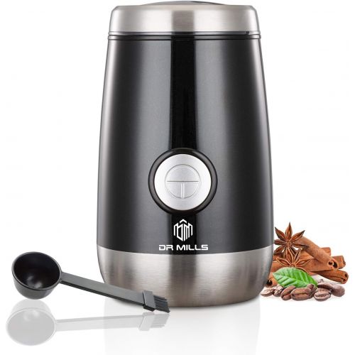  [아마존베스트]DR MILLS DM-7445 Electric Dried Spice and Coffee Grinder, Blade & cup made with SUS304 stianlees steel