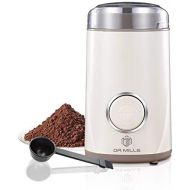 DR MILLS DM-7441 Electric Dried Spice and Coffee Grinder, Blade & cup made with SUS304 stianlees steel (White)