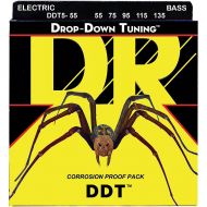 DR Strings Drop-Down Tuning 5-String Heavy Bass Strings