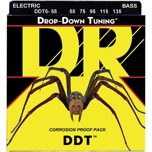  DR Strings Drop-Down Tuning 5-String Heavy Bass Strings