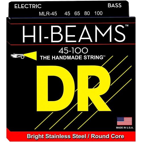 DR Strings Hi-Beams Medium-Lite 4-String Bass Strings