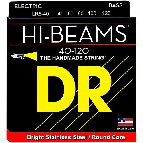  DR Strings Hi-Beams Light 5-String Bass Strings