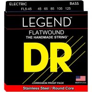 DR Strings Flatwound Legend 5-String Bass Medium