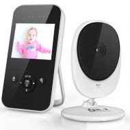 [아마존 핫딜] [아마존핫딜]DR. J Professional Video Baby Monitor, 2.4Ghz Wireless Digital Camera with Infrared Night Vision, 2-Way Talk Back, Temperature Sensor, Night Light, LCD Display, Lullabies