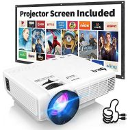 [아마존 핫딜] [아마존핫딜]Beamer, DR.Q Mini Beamer 3800 Lumen Full HD, Projektor Tragbar Videoprojektor unterstuetzt 1080P, LED 50000 Stunden Heimkino Beamer Kompatibel mit HDMI VGA AV USB TF, Mehrweg