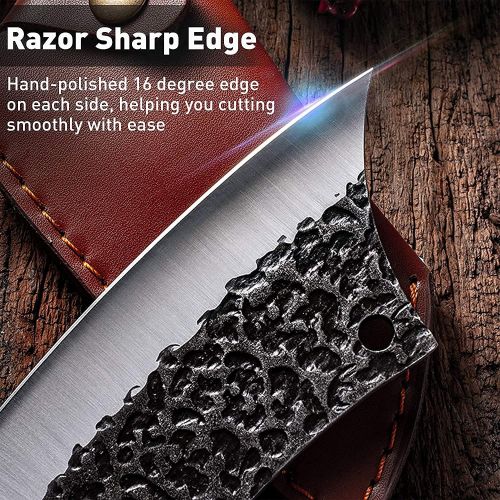  DRAGON RIOT Meat Knife Butcher Knife Cleaver Knives Outdoor BBQ Camping Knife