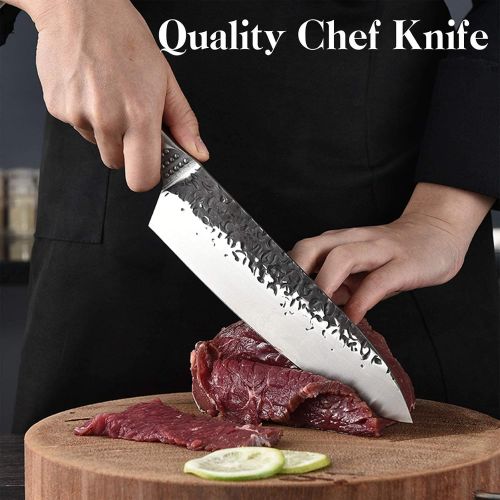  DRAGON RIOT Chef Knife Hand Forged Kitchen Utility Knife Meat Fruit Vegetable Knives Paring Knife Cooking Knife Set for Home Restaurant