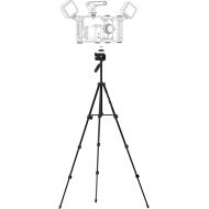Super Lightweight Video Tripod DREAMGRIP 136EX-41 Universal Set with Original Track Connector for Mounting Rigs, Compatible for Any Smartphone (iPhone, Samsung, Pixel), and Any Act