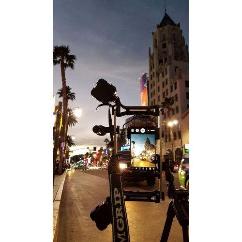  Super Lightweight Video Tripod DREAMGRIP 136EX-41 Universal Set with Original Track Connector for Mounting Rigs, Compatible for Any Smartphone (iPhone, Samsung, Pixel), and Any Act