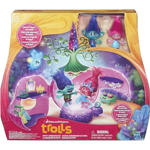  DREAMWORKS TROLLS DreamWorks Trolls Poppys Coronation Pod