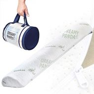 [아마존베스트]DREAMYPANDA DreamyPanda Toddler Bed Rail Bumper/Foam Guard for Bed - Large - Side Rail with Bamboo Cover - Pillow Pad for Toddlers, Kids [1-Pack - White Bamboo]