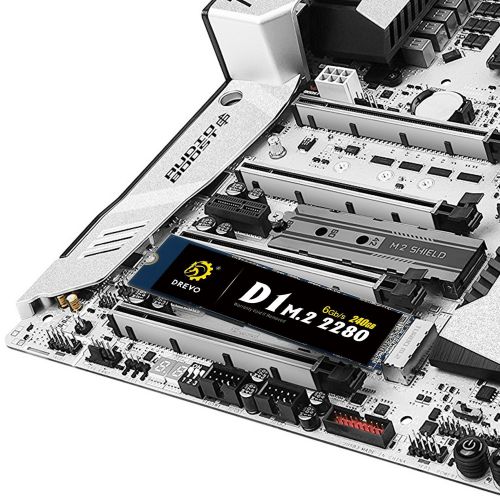  DREVO D1 M.2 2280 240GB SSD Internal Solid State Drive SATA 6Gbs Read 500MBS Write 500MBS